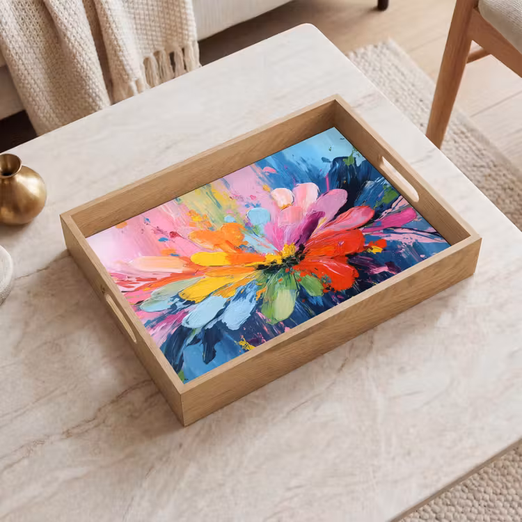 Plateau - Éclat de couleurs - Ambiance expressive - Fleur — 2
