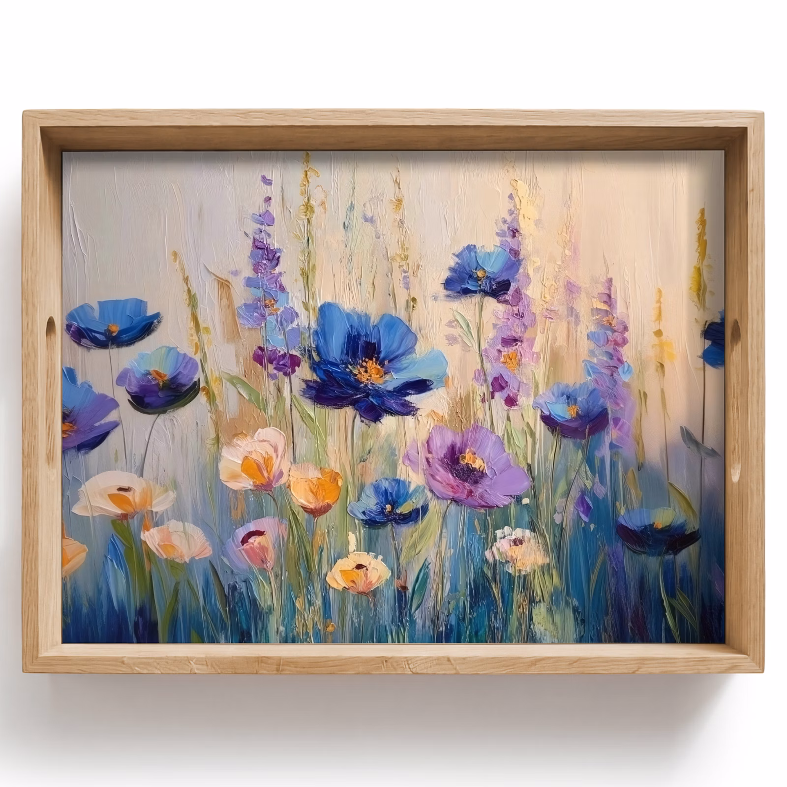 Plateau - Étés - Fleurs sauvages - Coups de pinceau — 1