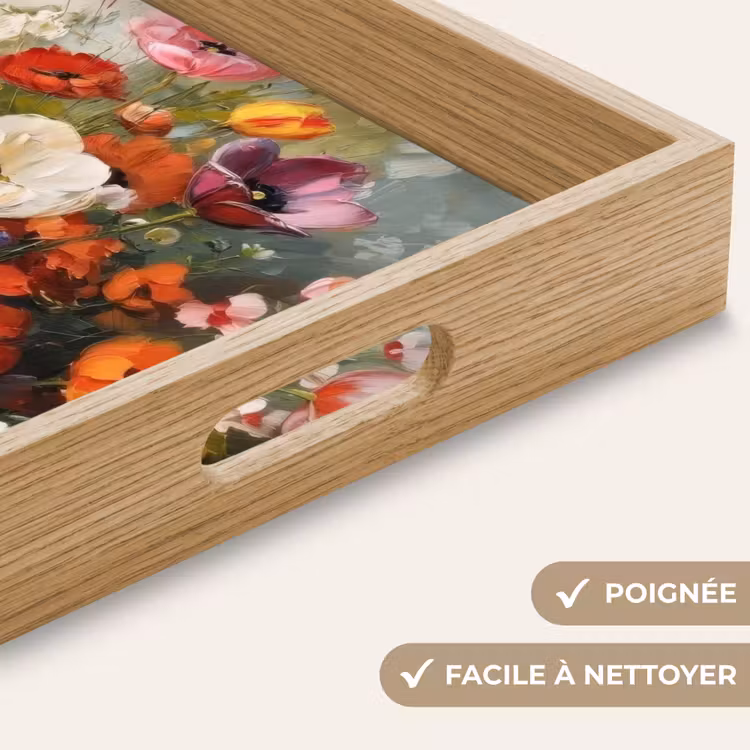Plateau - Bouquet joyeux - Dynamique - Subtiles touches de couleur — 8
