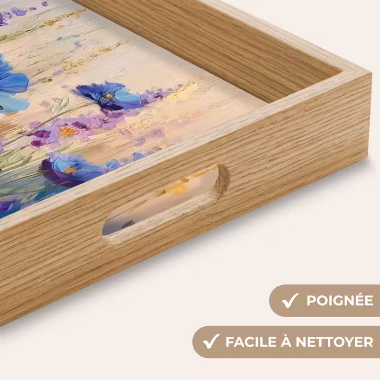 Plateau - Étés - Fleurs sauvages - Coups de pinceau — 8