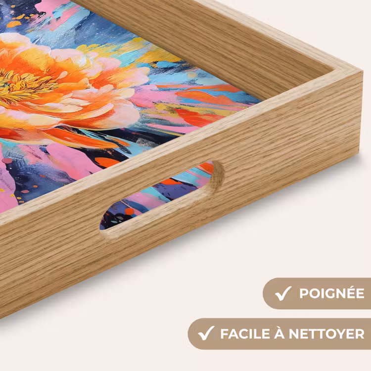 Plateau - Explosion de fleurs - Éclaboussures lumineuses - Dynamique — 8