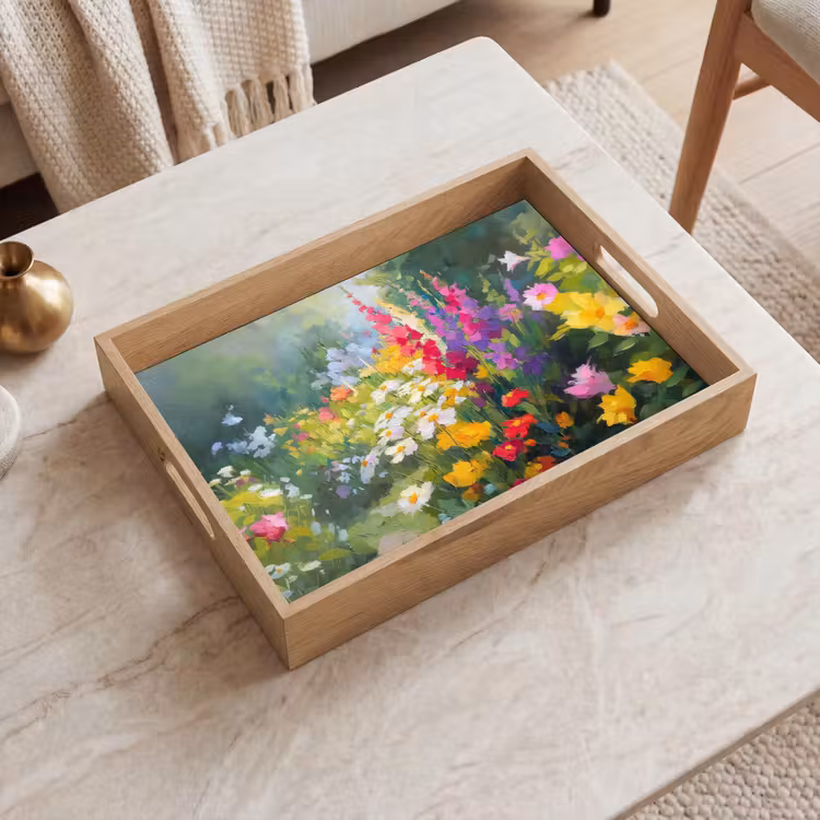 Plateau - Jardin d'été - Atmosphérique - Fleurs — 2