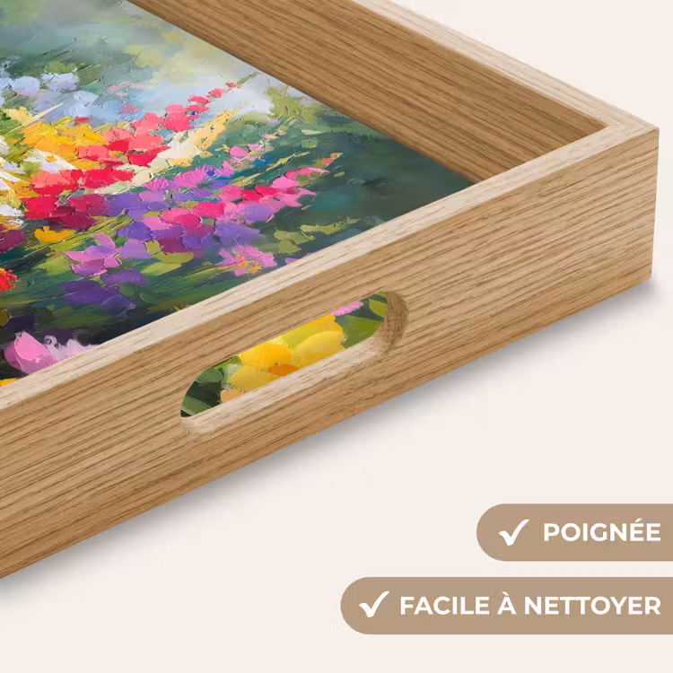 Plateau - Jardin d'été - Atmosphérique - Fleurs — 8