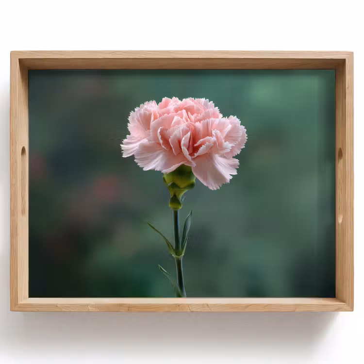 Plateau - Oeillet - Rose - Pétales — 1