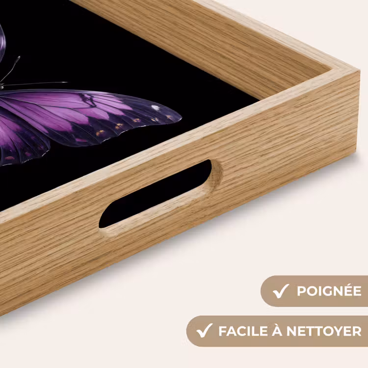 Plateau - Papillon - Violet - Vivid — 8