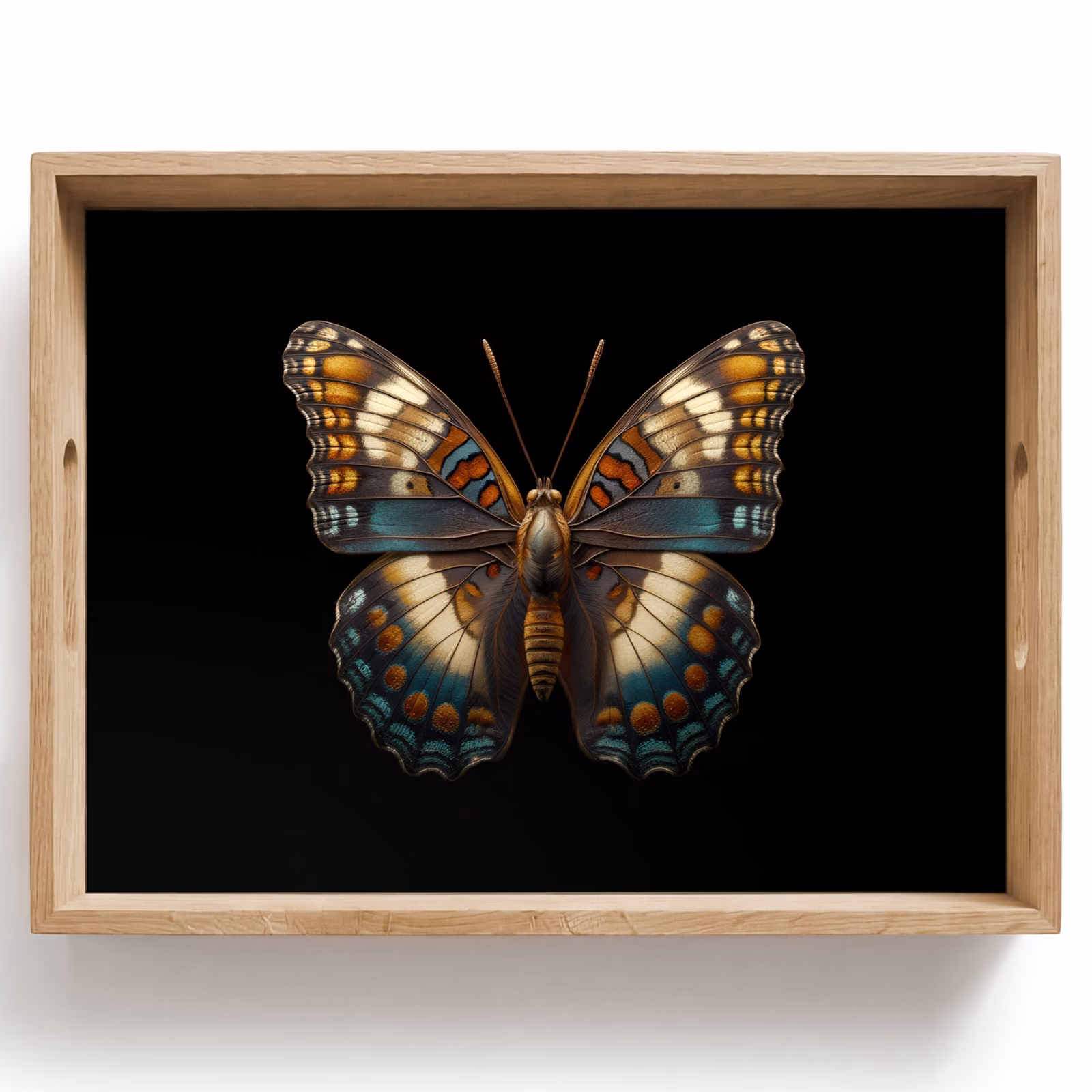 Plateau - Papillon - Coloré - Mosaïque — 1