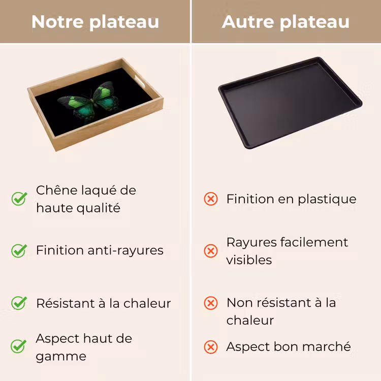 Plateau - Papillon - Vert - Attire l'attention — 9