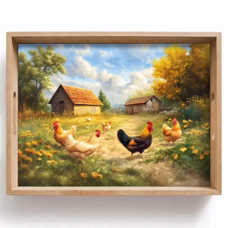Plateau - Poulets - Tranquillité rurale - Nature — 1