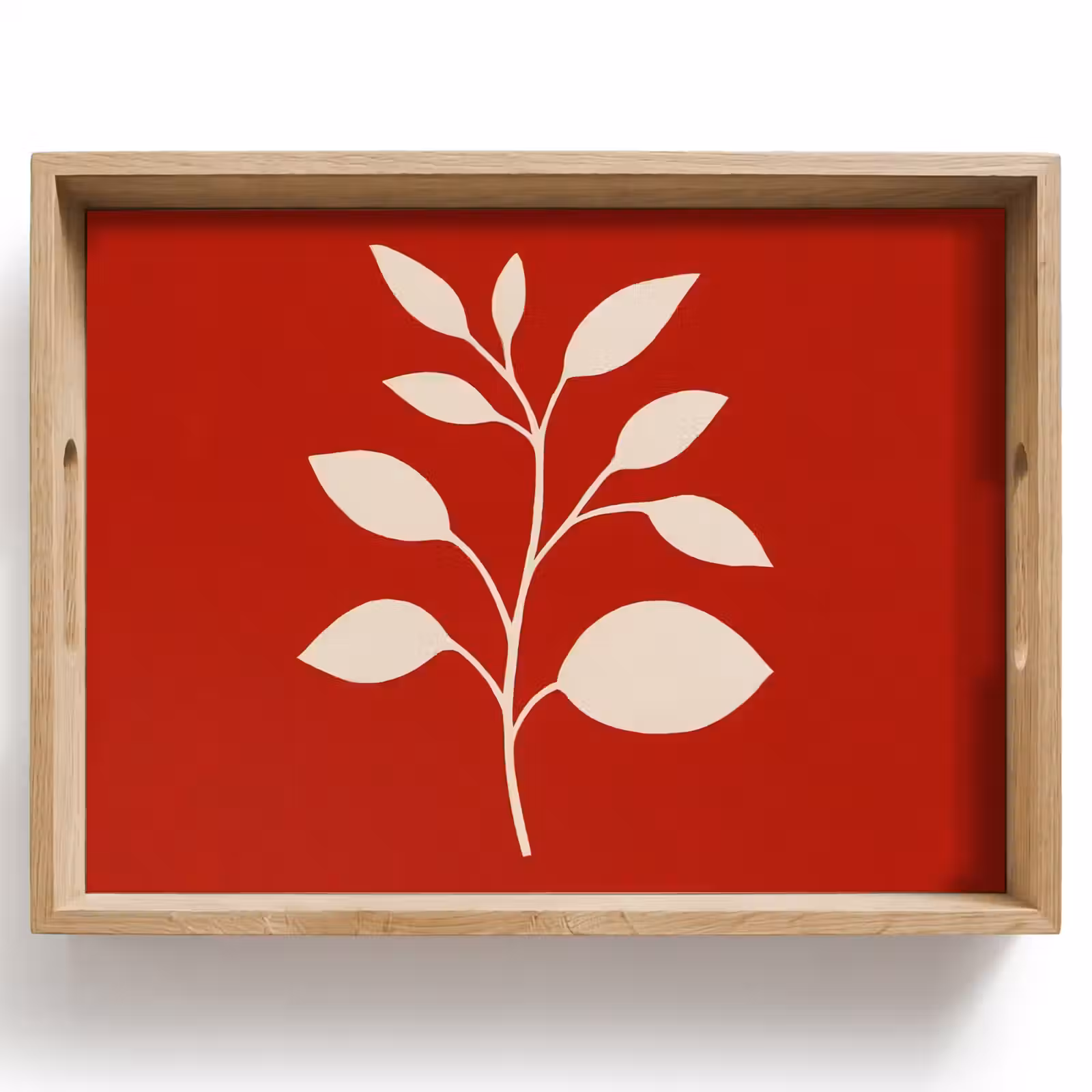 Plateau - Silhouette - Feuilles - Branche — 1