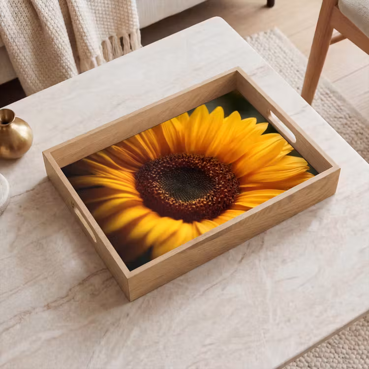 Plateau - Jaune - Tournesol - Été — 2