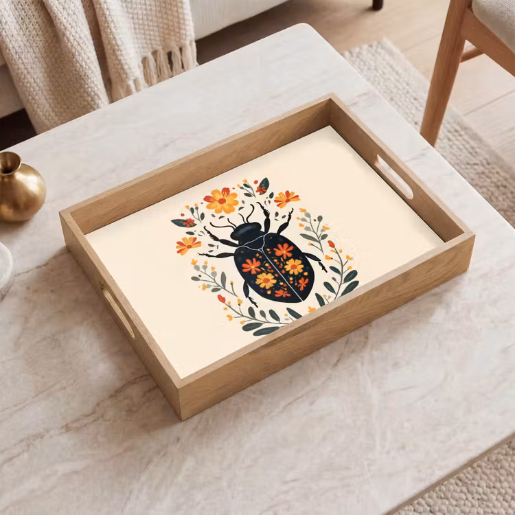 Plateau - Fleurs - Orange - Plantes - Ornementales — 2