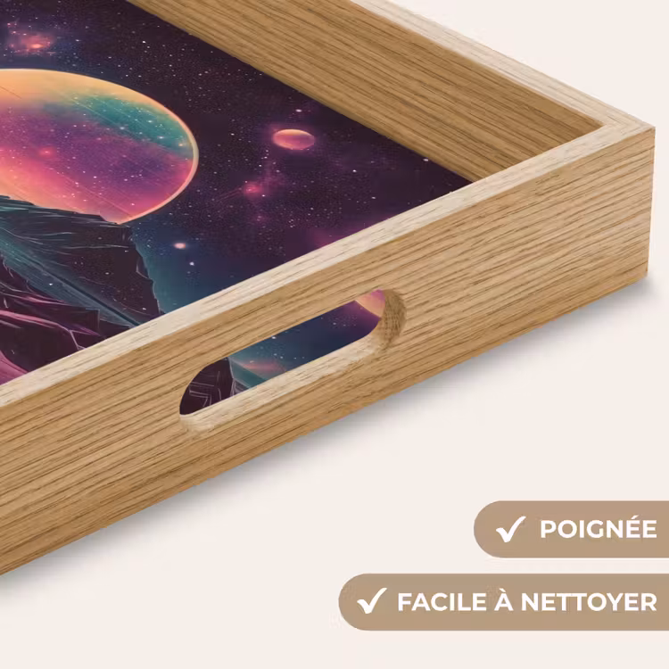 Plateau - Paysage - Planètes - Horizon - Violet — 8