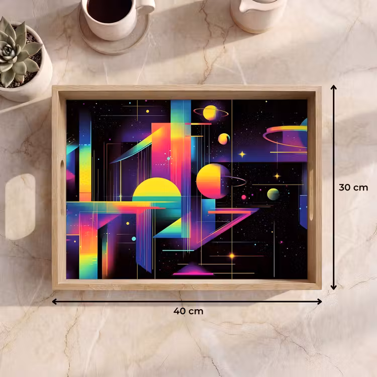 Plateau - Abstrait - Formes - Coloré - Lignes — 7