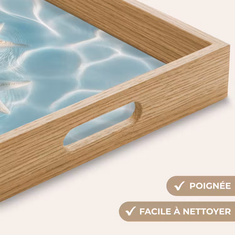 Plateau - Étoile de mer - Eau ondulée - Apaisant — 8