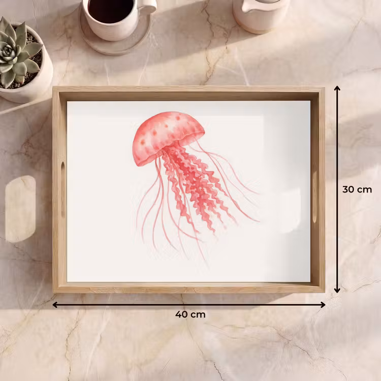 Plateau - Méduse - Tentacules - Rose — 7