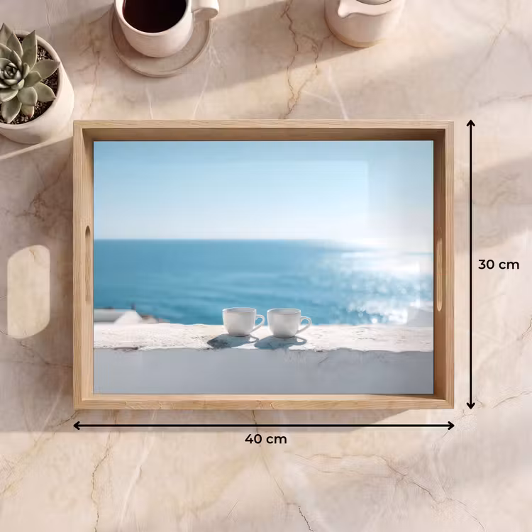 Plateau - Mer - Tasses à café - Été — 7