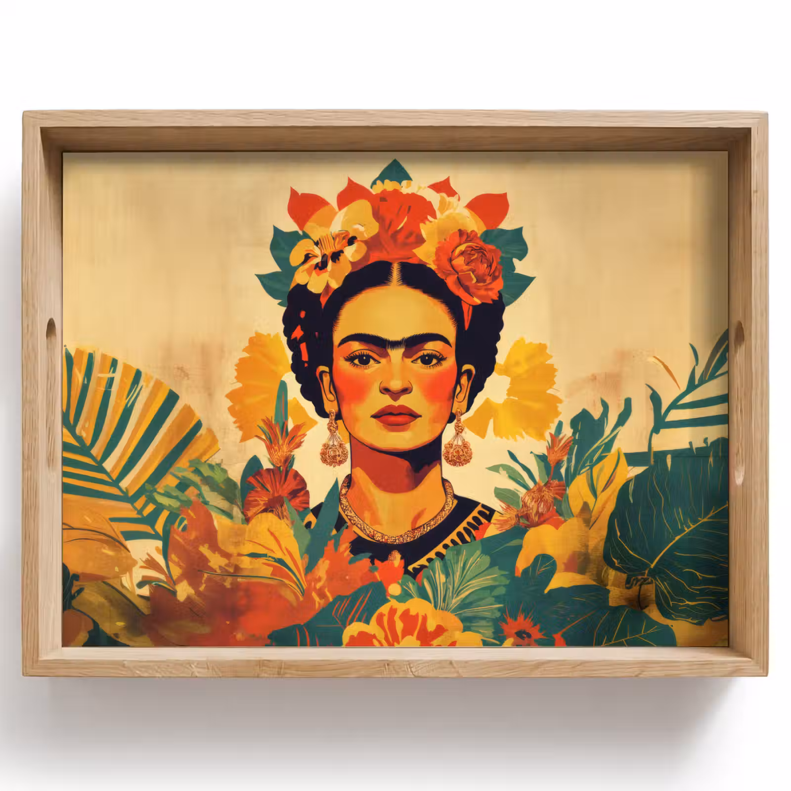 Plateau - Féminin - Fleurs - Bijoux — 1