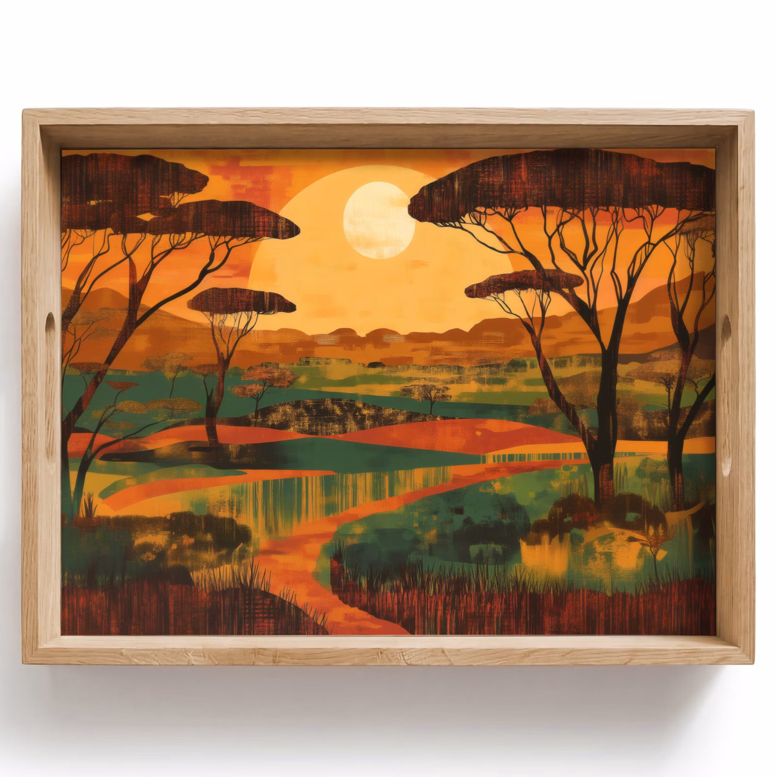 Plateau - Paysage - Africain - Soleil — 1