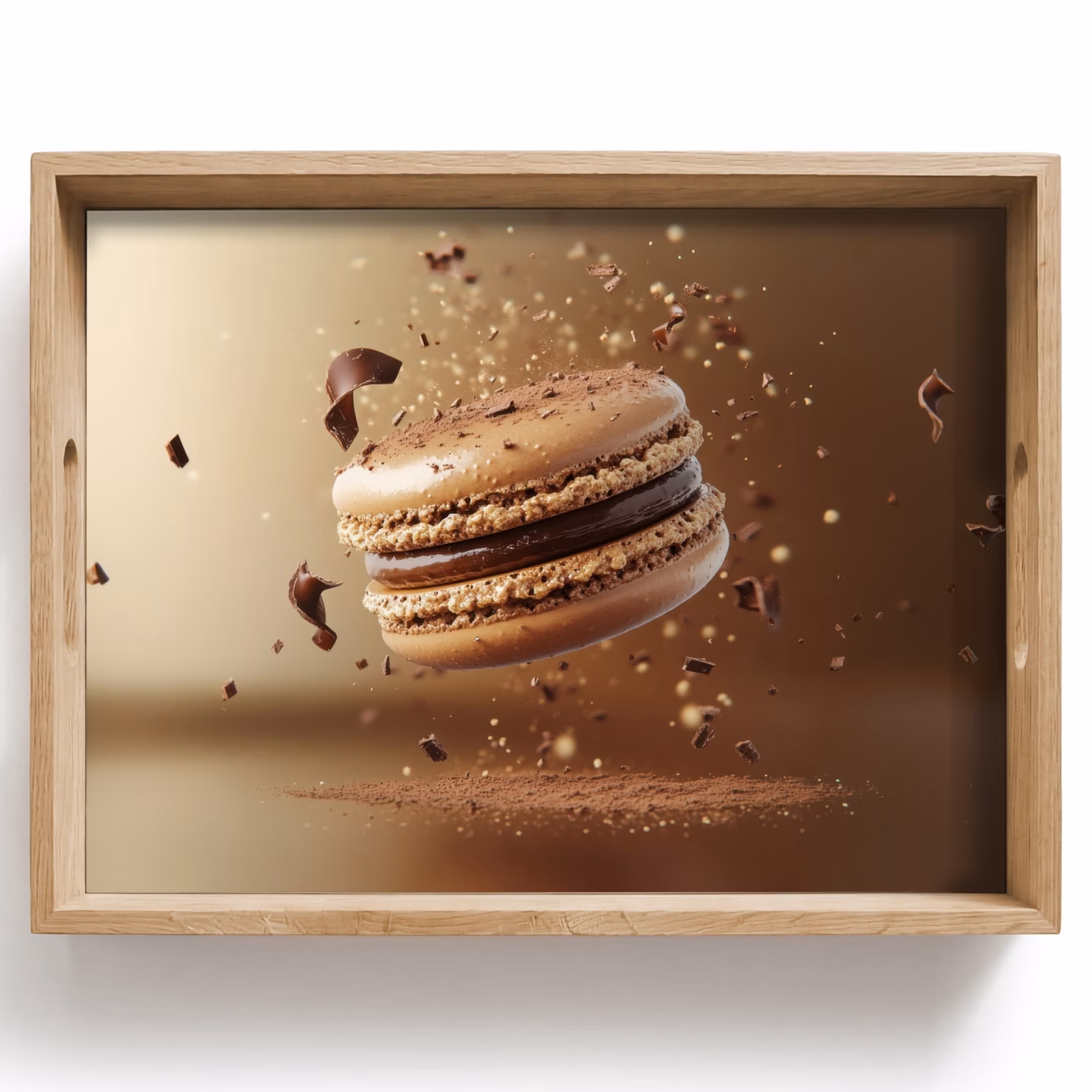 Plateau - Chocolat - Macarons - Alimentation - Bonbons — 1