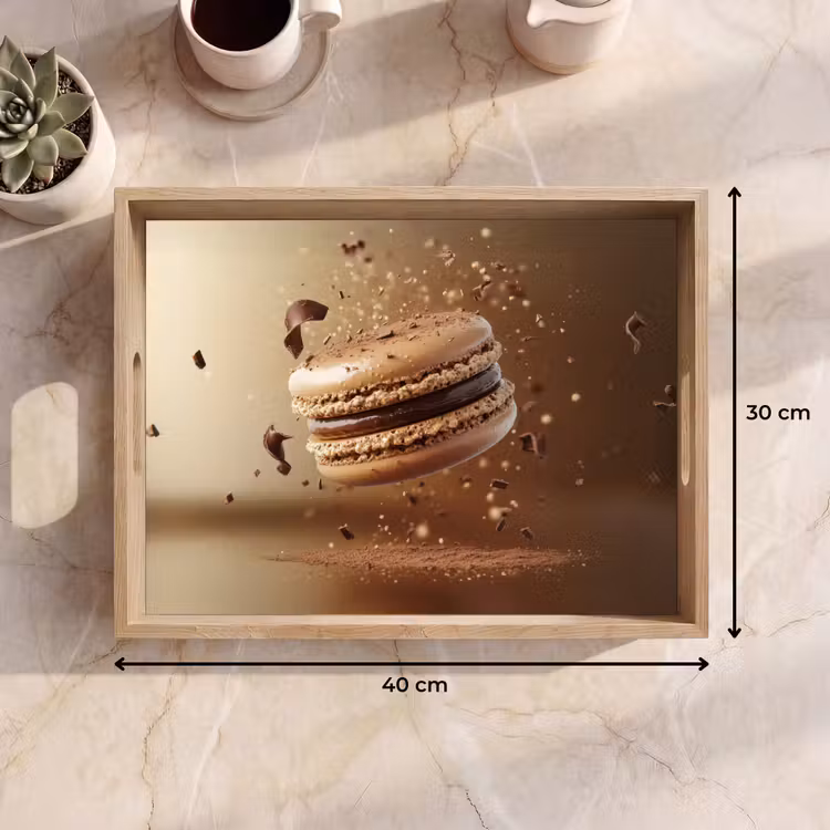 Plateau - Chocolat - Macarons - Alimentation - Bonbons — 7