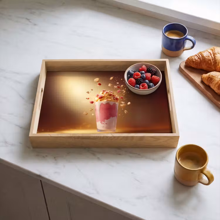 Plateau - Framboise - Smoothie - Boisson - Rose — 3