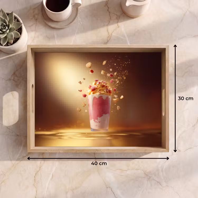Plateau - Framboise - Smoothie - Boisson - Rose — 7