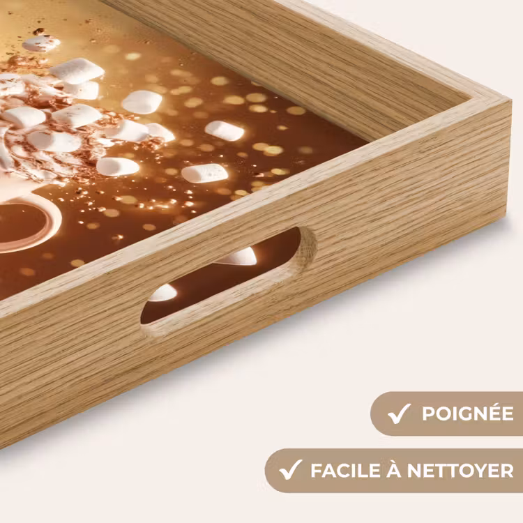 Plateau - Chocolat - Boisson - Chaud - Marron — 8