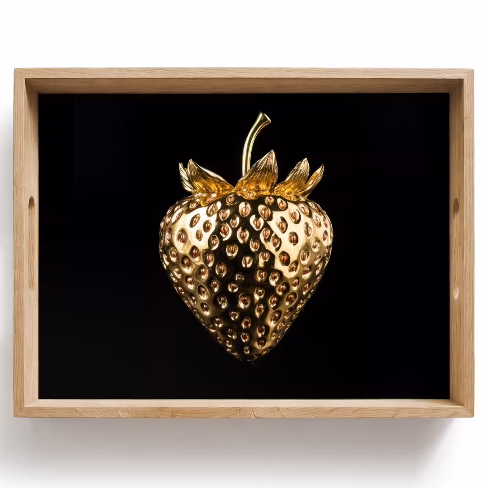 Plateau - Fraise - Or - Noir - Chrome — 1
