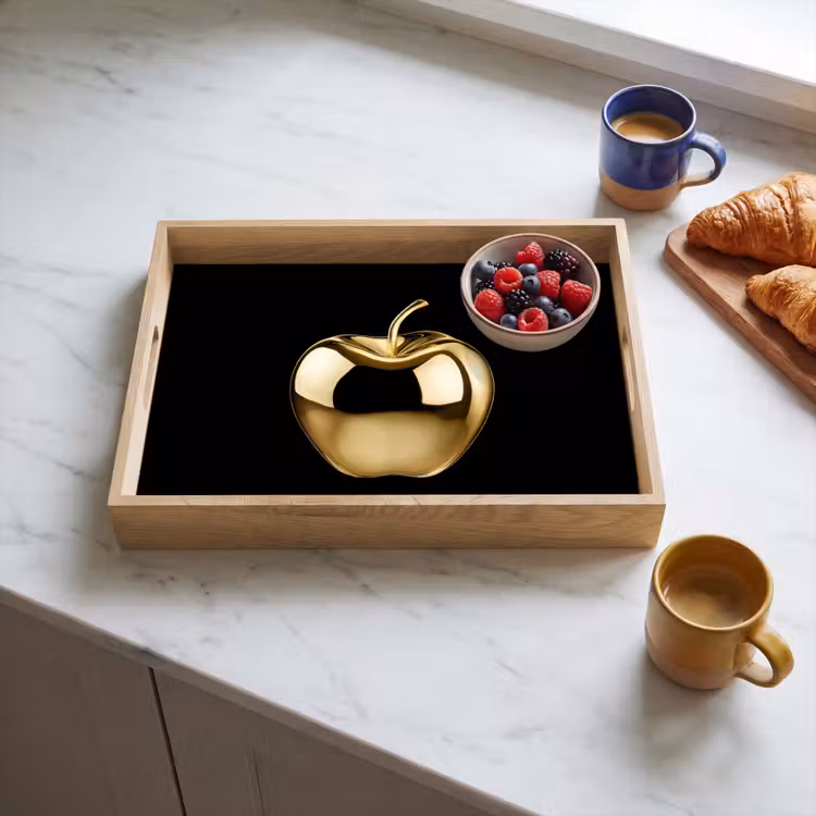 Plateau - Apple - Or - Chrome - Noir — 3