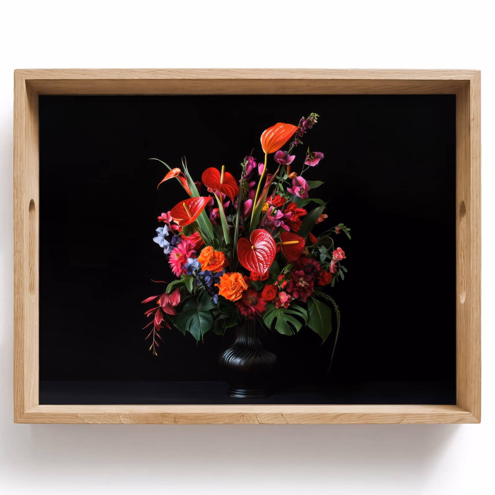 Plateau - Fleurs - Bouquet - Ornemental — 1