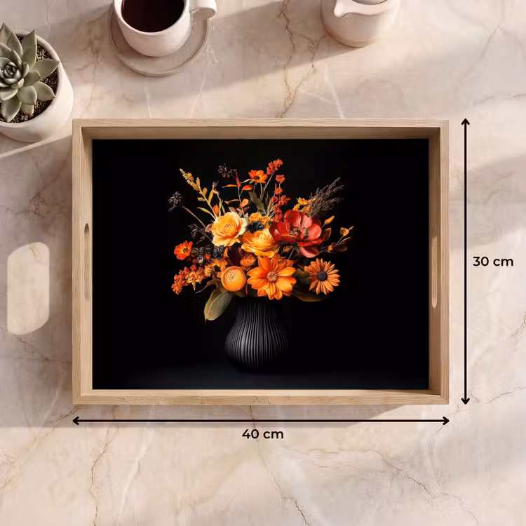 Plateau - Automne - Bouquet - Orange — 7