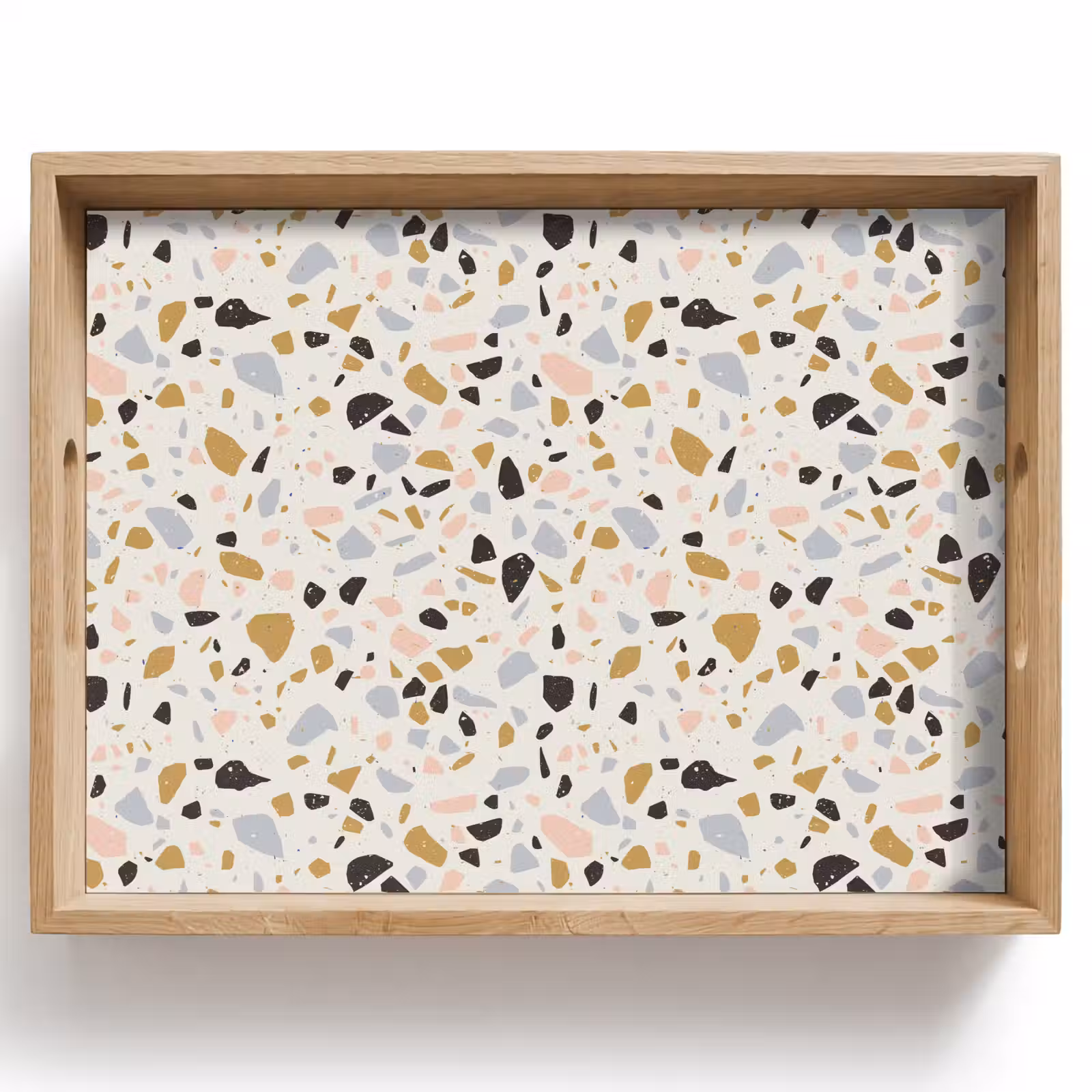 Plateau - Terrazzo - Motif - Neutre - Doux - Multi — 1