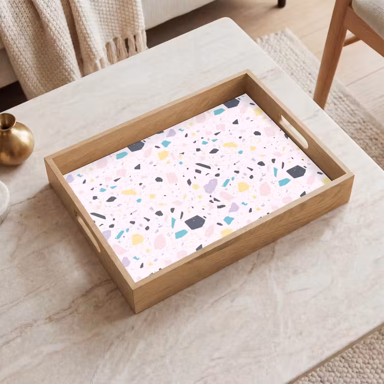 Plateau - Terrazzo - Motif - Doux - Bonbon — 2
