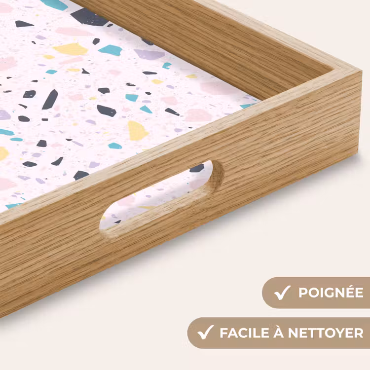 Plateau - Terrazzo - Motif - Doux - Bonbon — 8