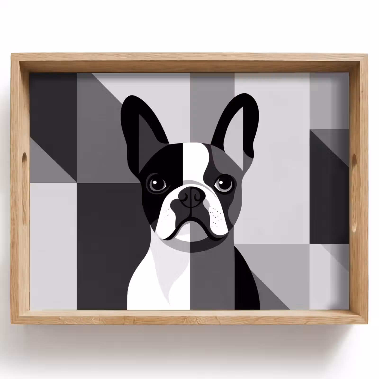 Plateau - Bulldog - Noir - Abstrait - Avions — 1