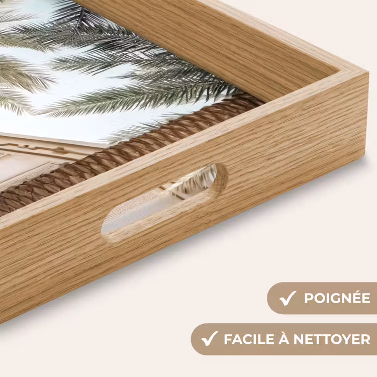 Plateau - Bâtiment - Palmiers - Beige - Soleil — 8