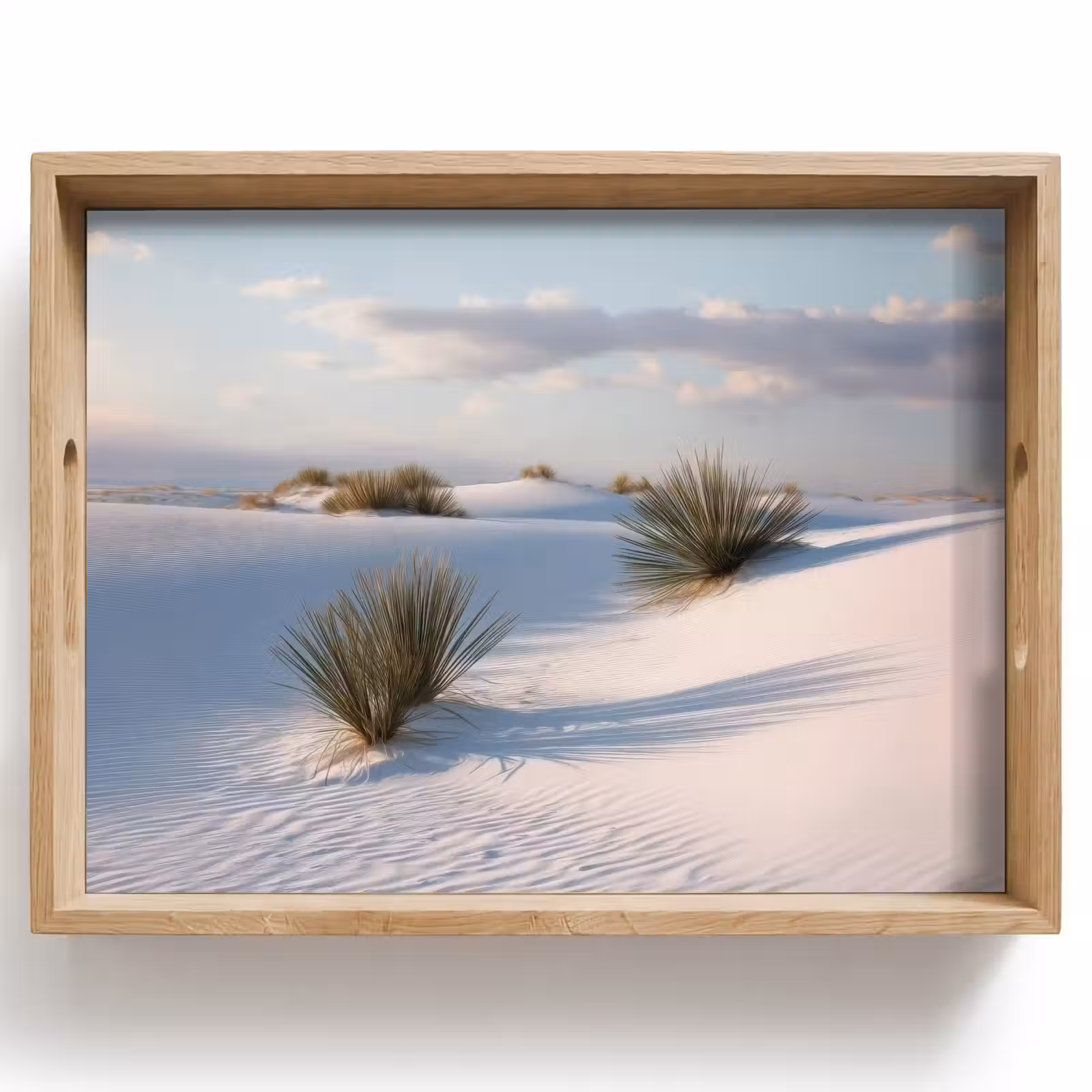 Plateau - Dunes - Herbe - Nuages - Beige — 1