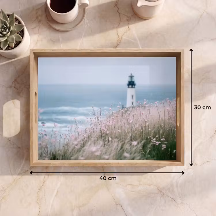 Plateau - Phare - Falaise - Mer - Fleurs — 7