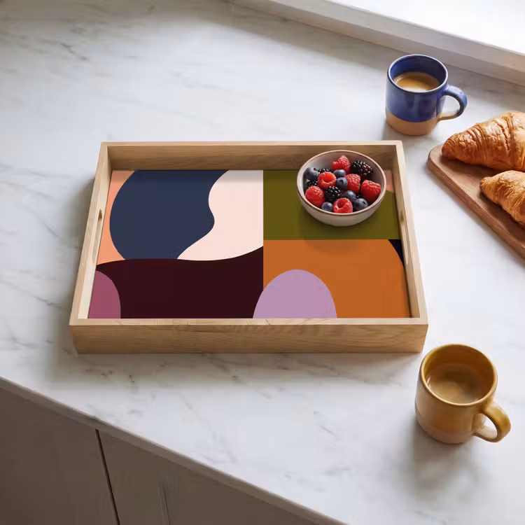 Plateau - Formes - Abstrait - Couleurs - Carré — 3