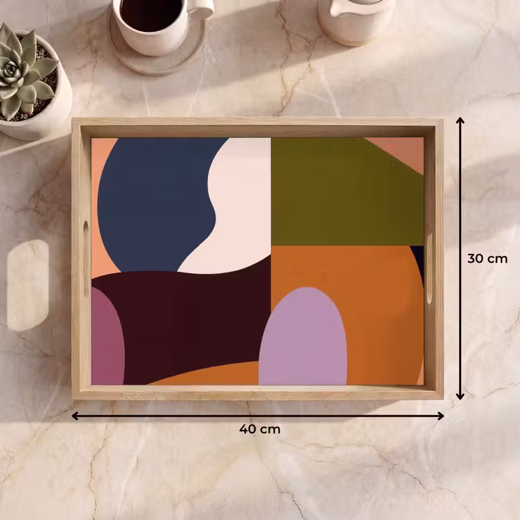 Plateau - Formes - Abstrait - Couleurs - Carré — 7