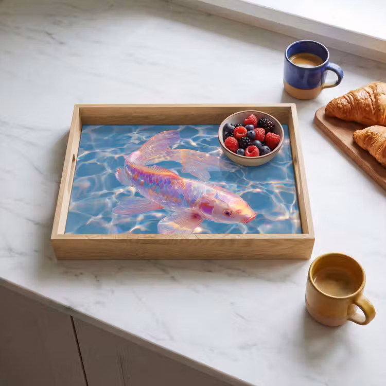 Plateau - Poisson - Eau - Bleu - Lumière — 3