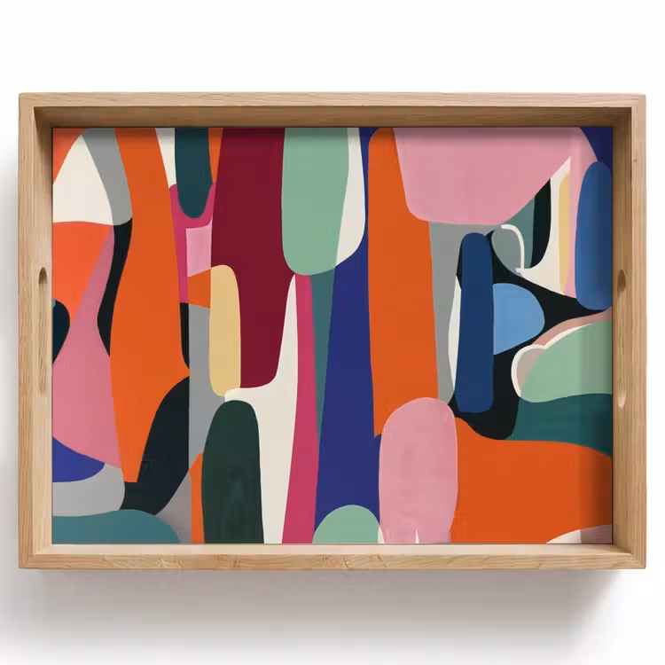 Plateau - Formes - Rythmique - Couleurs - Abstrait — 1