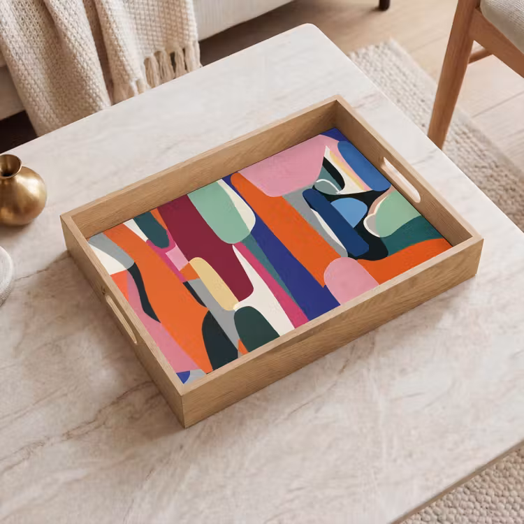 Plateau - Formes - Rythmique - Couleurs - Abstrait — 2