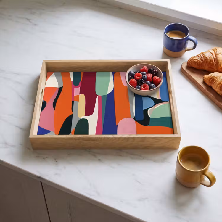 Plateau - Formes - Rythmique - Couleurs - Abstrait — 3