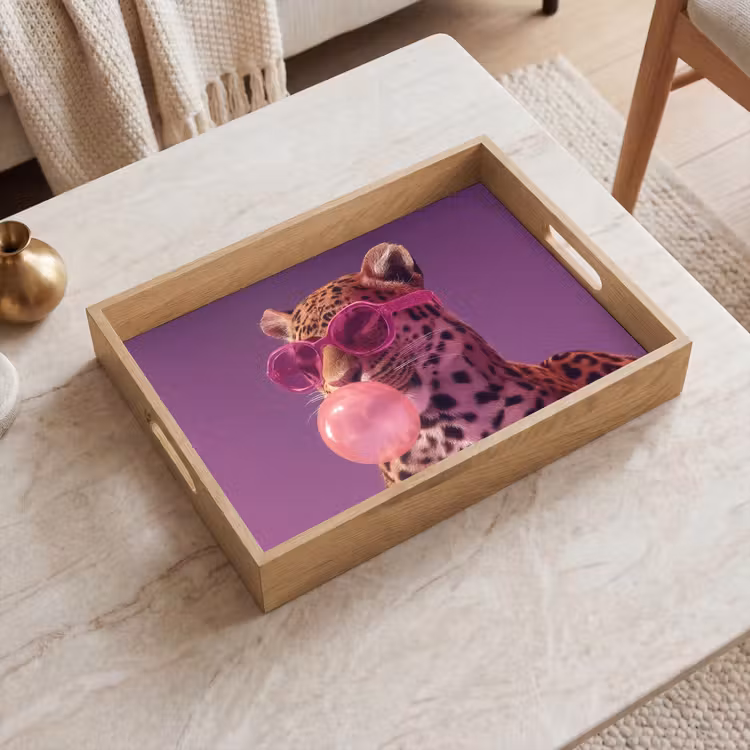 Plateau - Panther - Lunettes de soleil - Chewing Gum Bubble - Rose — 2