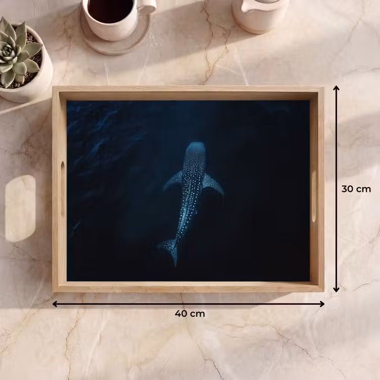 Plateau - Océan - Requin-baleine - Bleu foncé - Taches — 7
