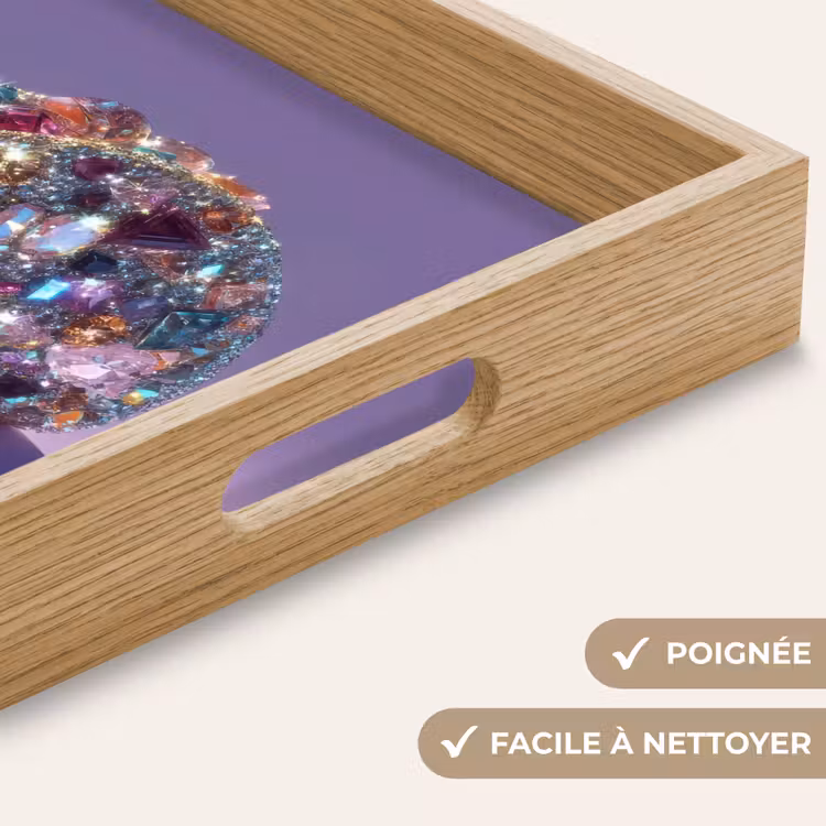 Plateau - Gems - Glitters - Purple - Colourful — 8