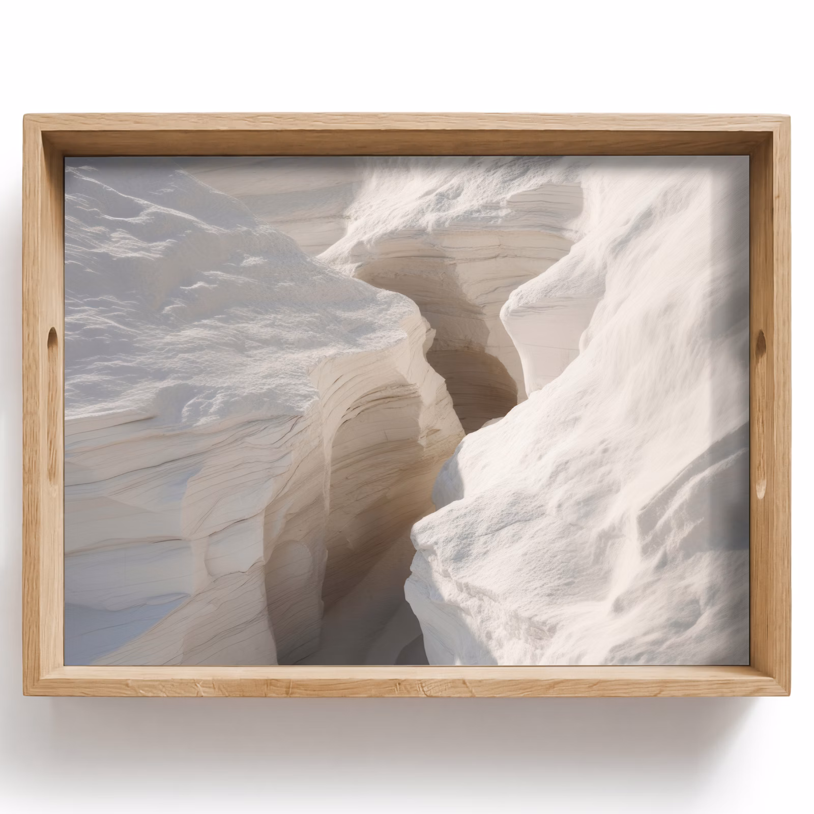 Plateau - Gorge - Blanc - Neige — 1