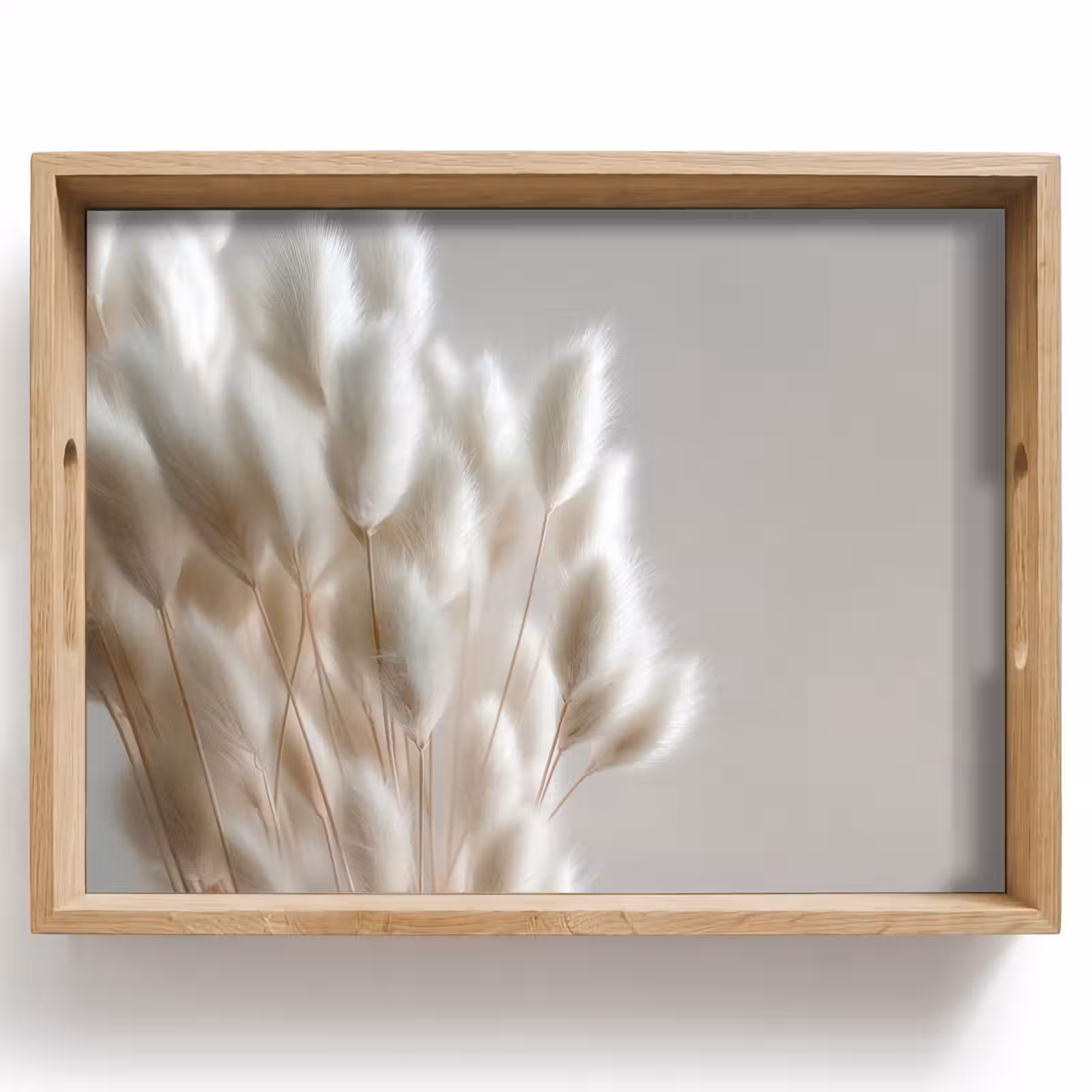 Plateau - Plumes - Beige - Minimaliste — 1