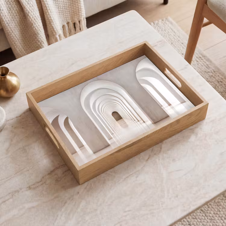 Plateau - Couloir - Arches - Symétrique - Moderne — 2
